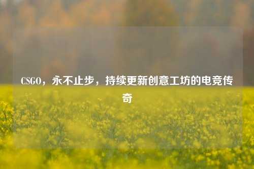 CSGO,永不止步,持续更新创意工坊的电竞传奇