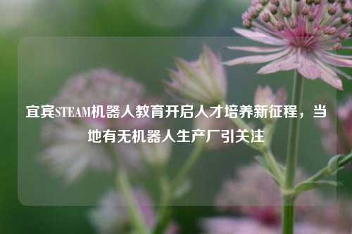 宜宾STEAM机器人教育开启人才培养新征程,当地有无机器人生产厂引关注