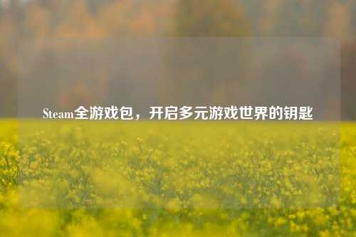 Steam全游戏包,开启多元游戏世界的钥匙