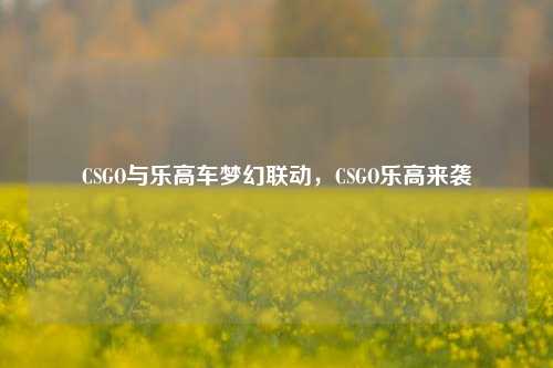 CSGO与乐高车梦幻联动,CSGO乐高来袭