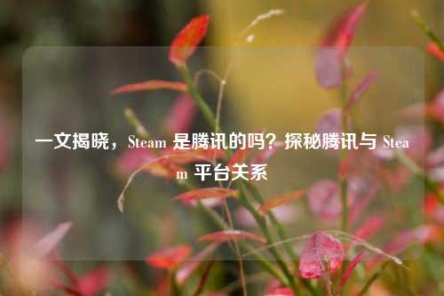 一文揭晓，Steam 是腾讯的吗？探秘腾讯与 Steam 平台关系
