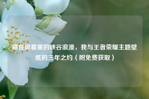 藏在屏幕里的峡谷浪漫,我与王者荣耀主题壁纸的三年之约(附免费获取)