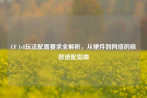 CF 1v8玩法配置要求全解析,从硬件到网络的极致适配指南