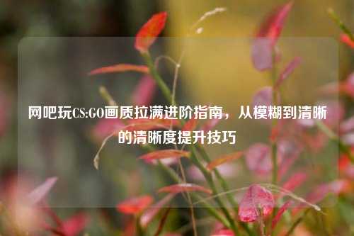 网吧玩CS:GO画质拉满进阶指南,从模糊到清晰的清晰度提升技巧